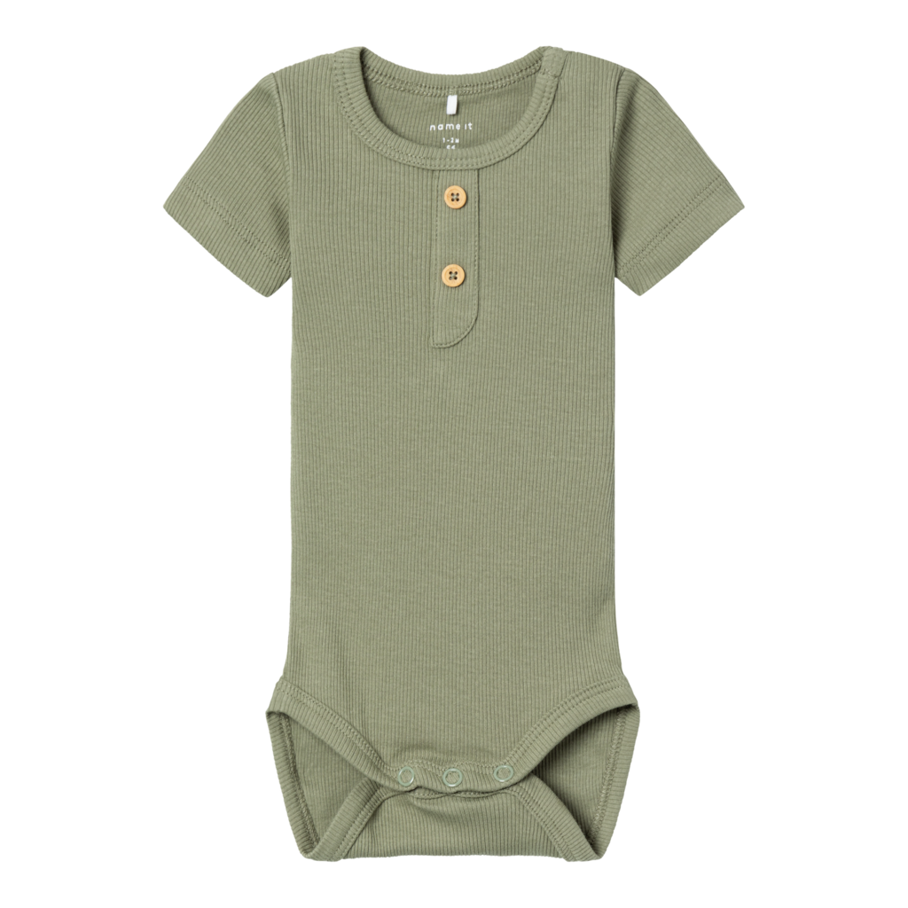 Kortærmet Body Jular Oil Green fra Name It