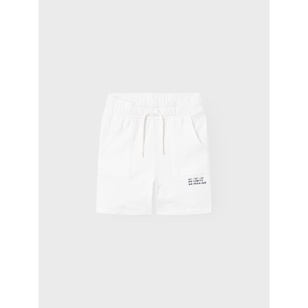 Sweatshorts Jefan Bright White fra Name It