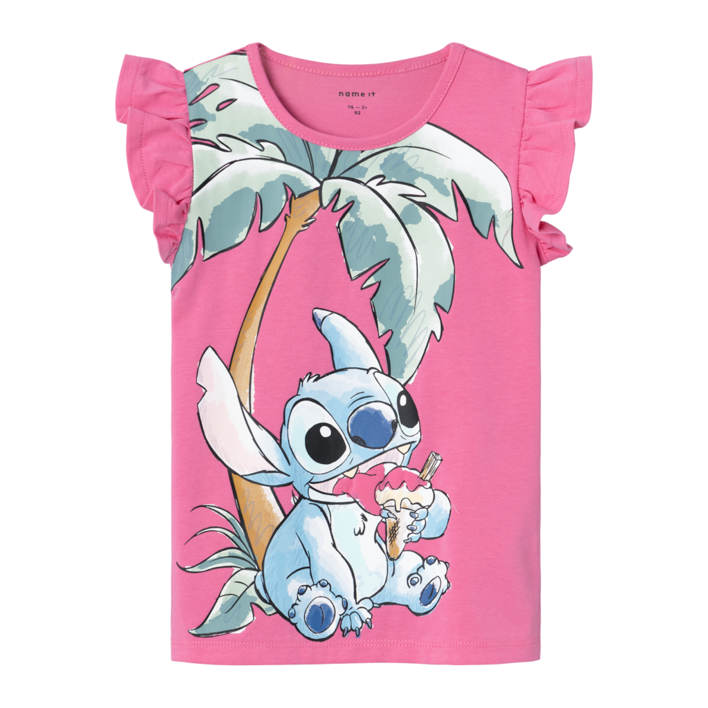 Stitch Top Miri Pink Power fra Name It