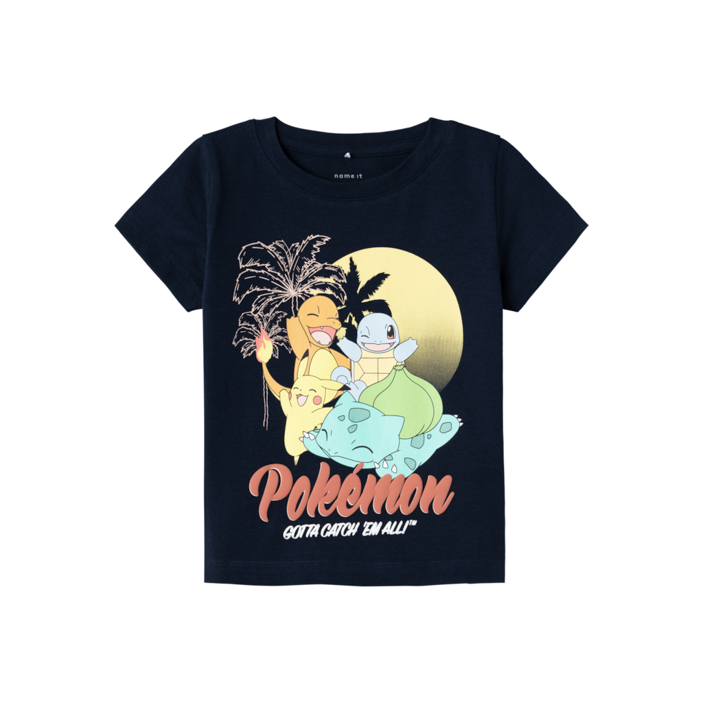 Pokemon T Shirt Matinis Dark Sapphire fra Name It