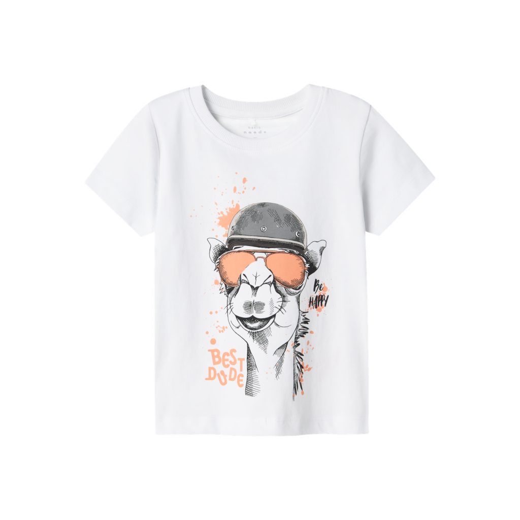 T Shirt Vanyo Bright White fra Name It