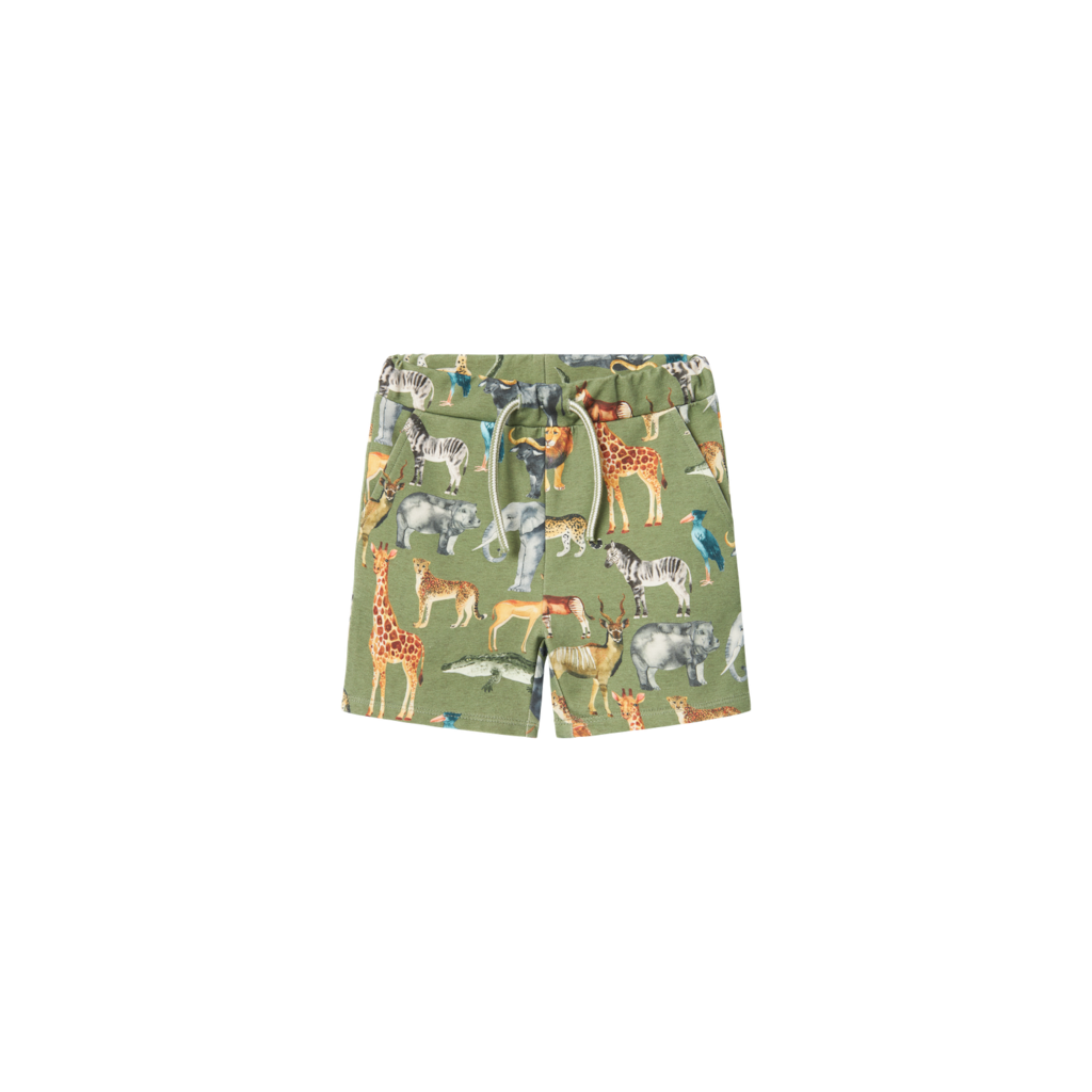 Sweat Shorts Jasen Oil Green fra Name It