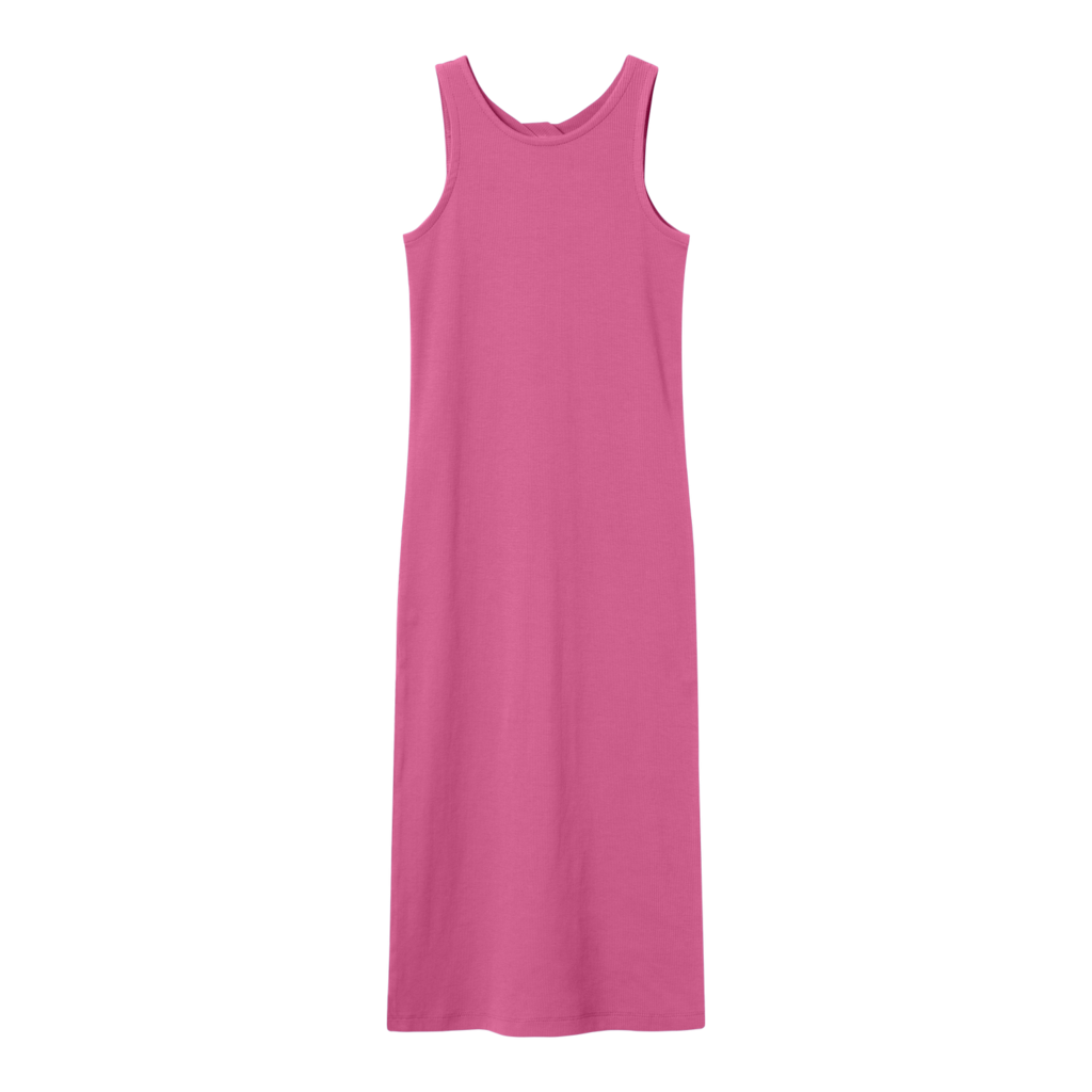 Maxi Tanktop Kjole Jutti Pink Power fra Name It