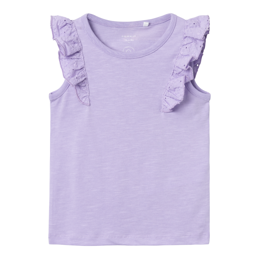 Top Jamilla Purple Rose fra Name It