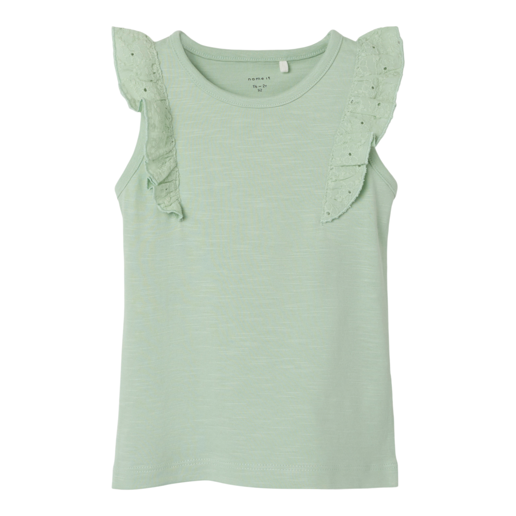 Top Jamilla Silt Green fra Name It