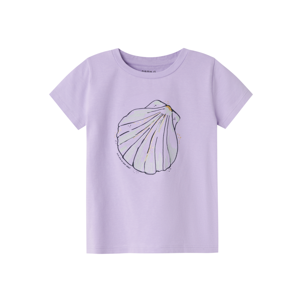T Shirt Jelis Purple Rose fra Name It