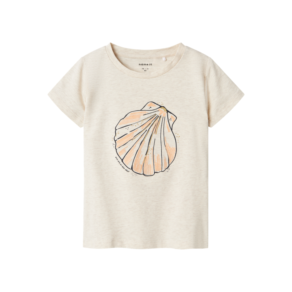 T Shirt Jelis Peyote Melange fra Name It