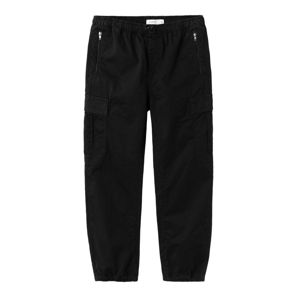 Twill Faldskærms Bukser Bella Black fra Name It