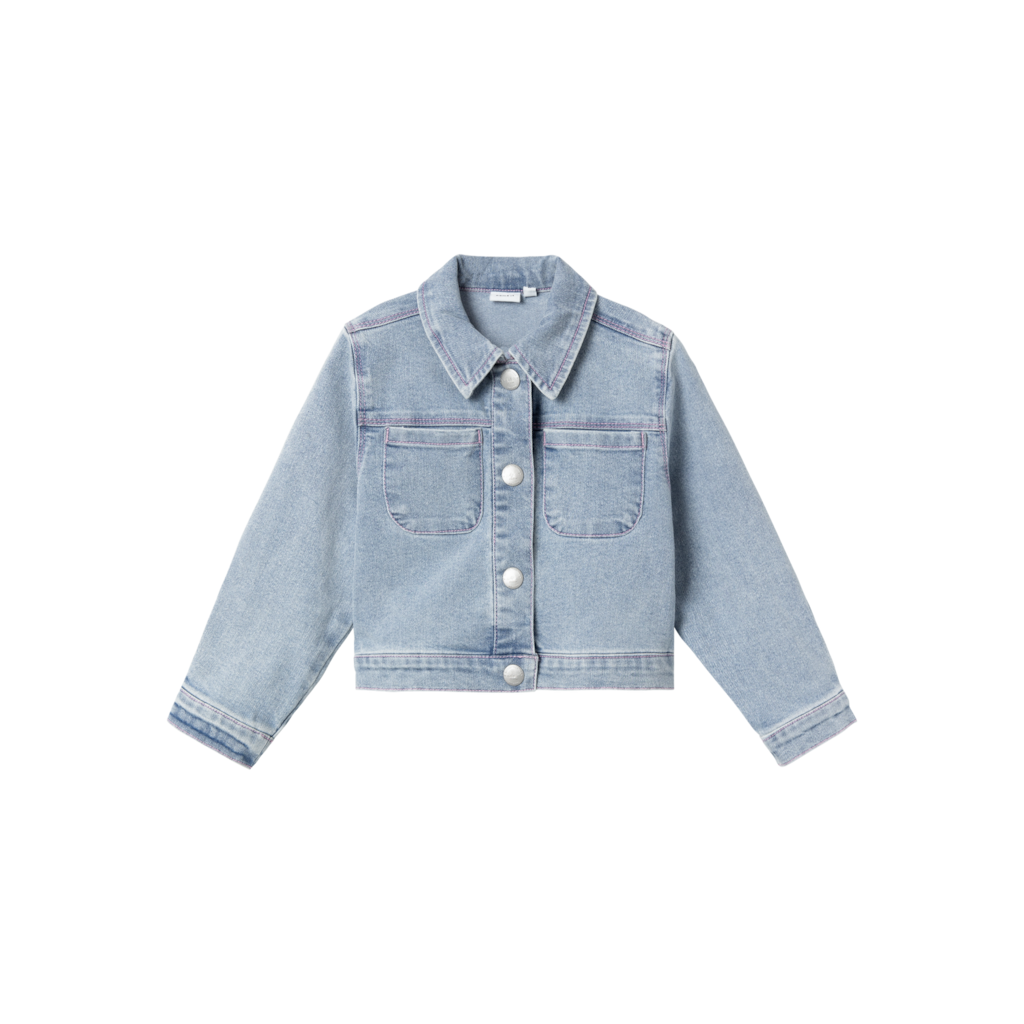 Denim Jakke Minna Light Blue Denim fra Name It