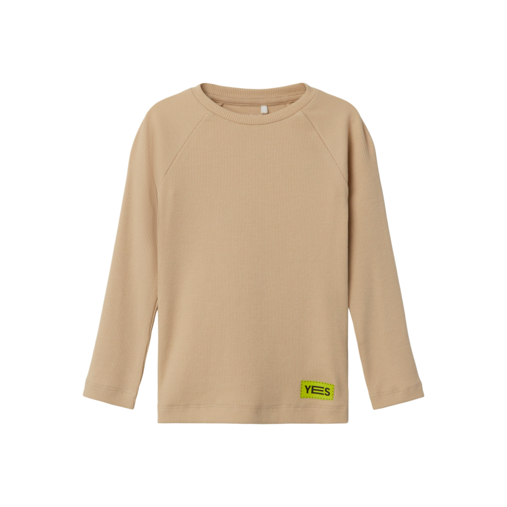 Langærmet Bluse Livanno Irish Cream fra Name It
