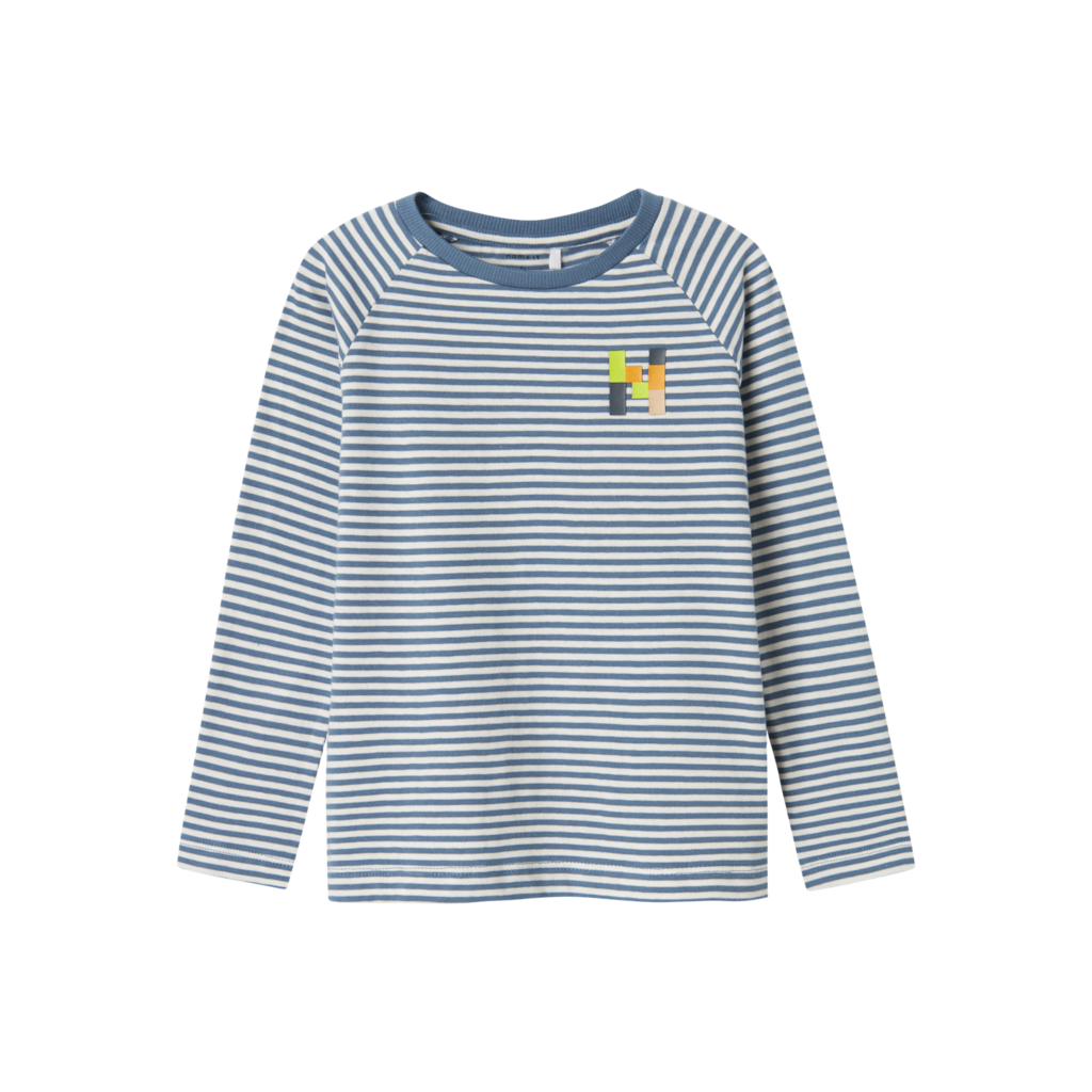 Langærmet Bluse Livanno Bluefin fra Name It