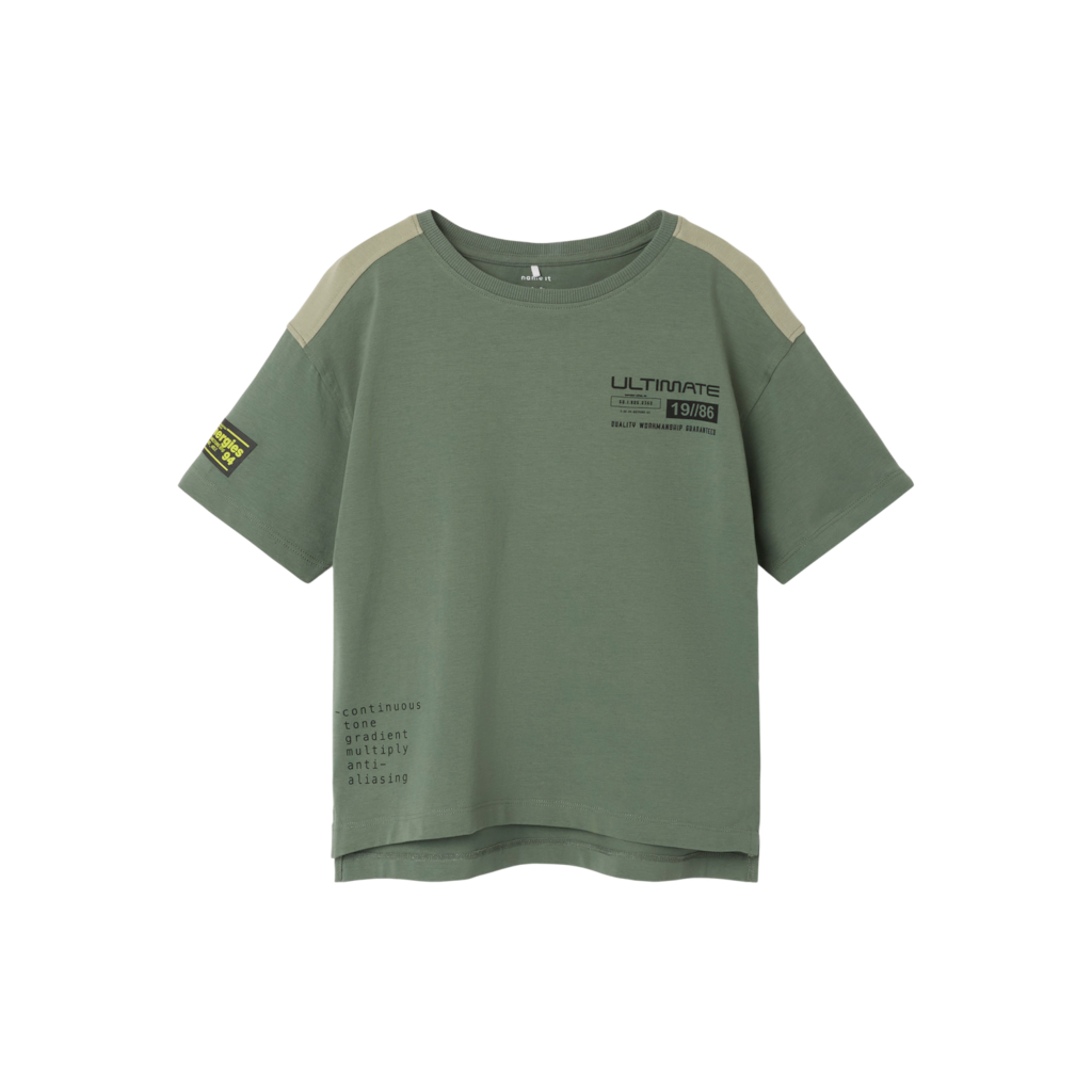 Løs T Shirt Lauven Laurel Wreath fra Name It