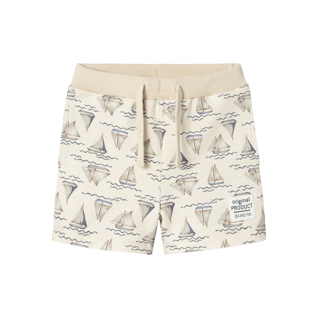 Sweat Shorts Falk Peyote Melange fra Name It