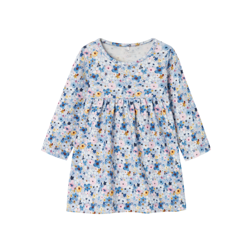 Baby Kjole Losa Chambray Blue fra Name It