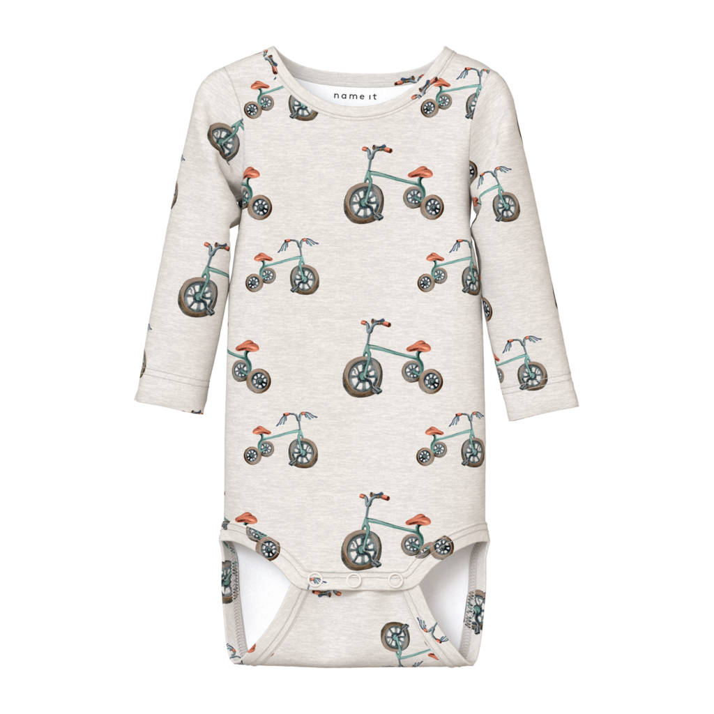 Langærmet Body Lassen Peyote Melange fra Name It