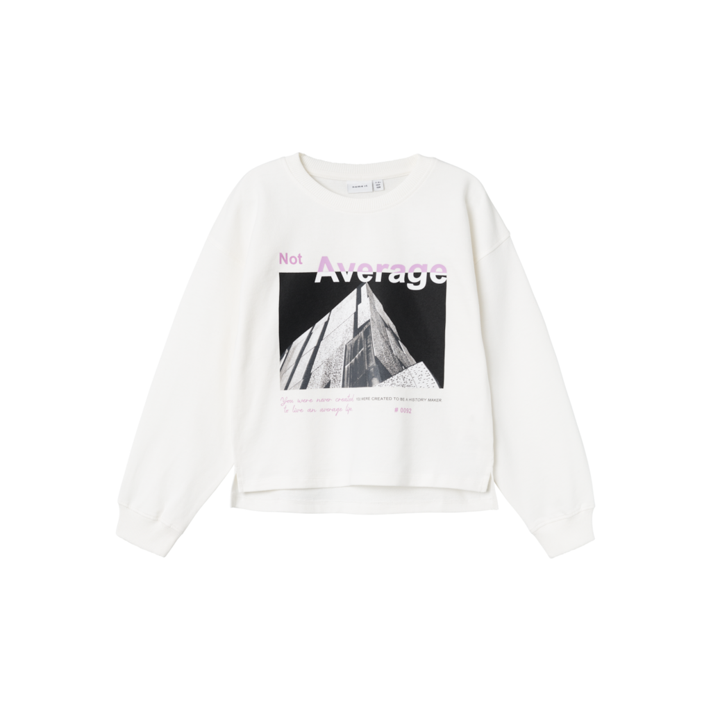 Kort Sweatshirt Kaliss Jet Stream fra Name It