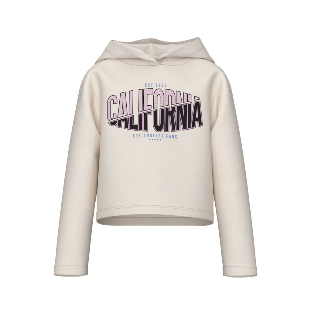 Kort Boxy Sweatshirt Viala Jet Stream fra Name It