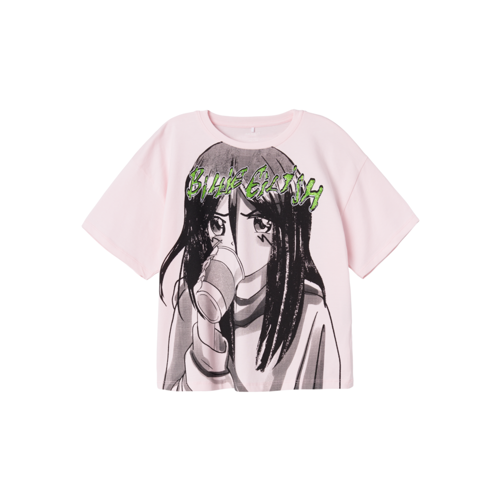 Billie Eilish Boxy T Shirt Jaxana Festival Bloom fra Name It