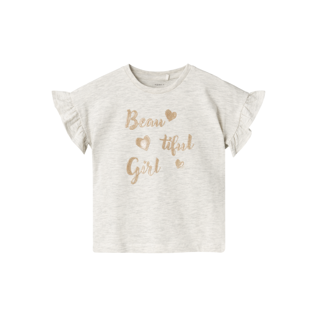 T Shirt Kida Peyote Melange fra Name It