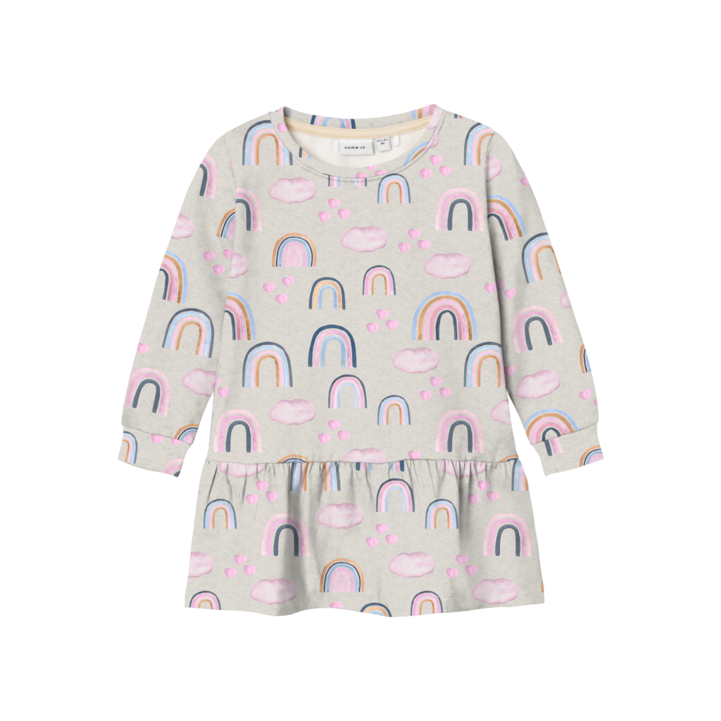 Sweatkjole Kathy Peyote Melange fra Name It