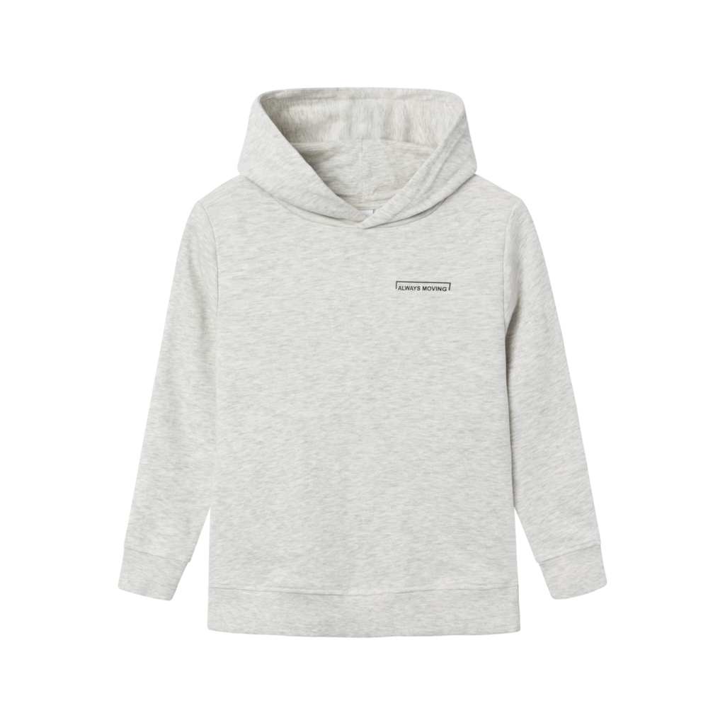 Sweatshirt Krabbe Light Grey Melange fra Name It