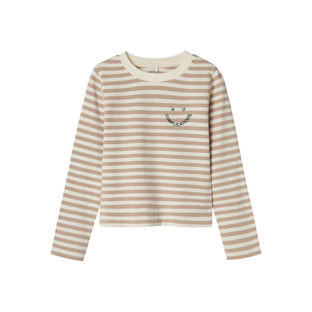 Langærmet Bluse Lopine Jet Stream Pure Cashmere fra Name It