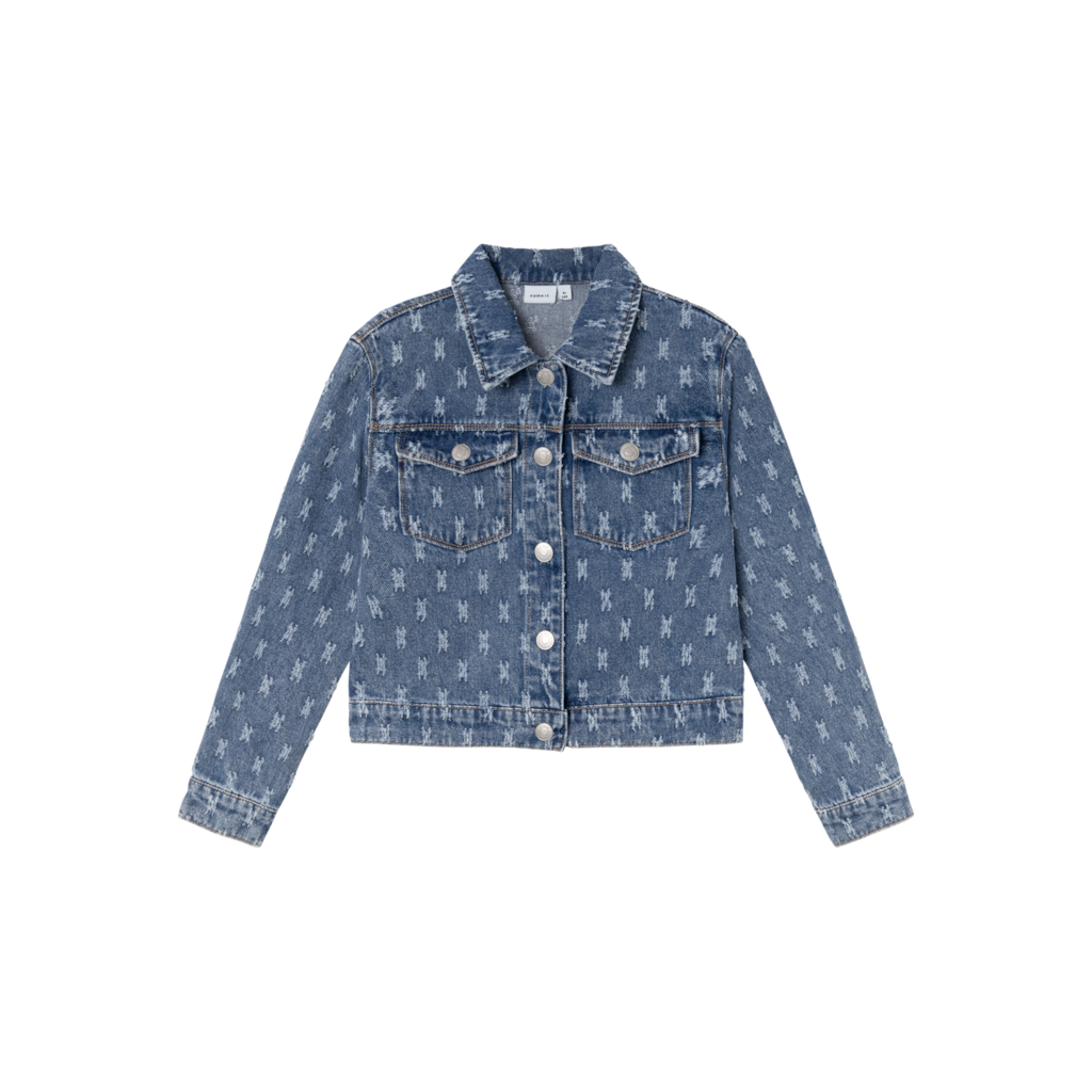 Denim Jakke Phine Dark Blue Denim fra Name It