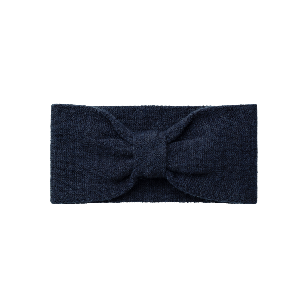 Strikket ørevarmer Mouse Dark Sapphire fra Name It