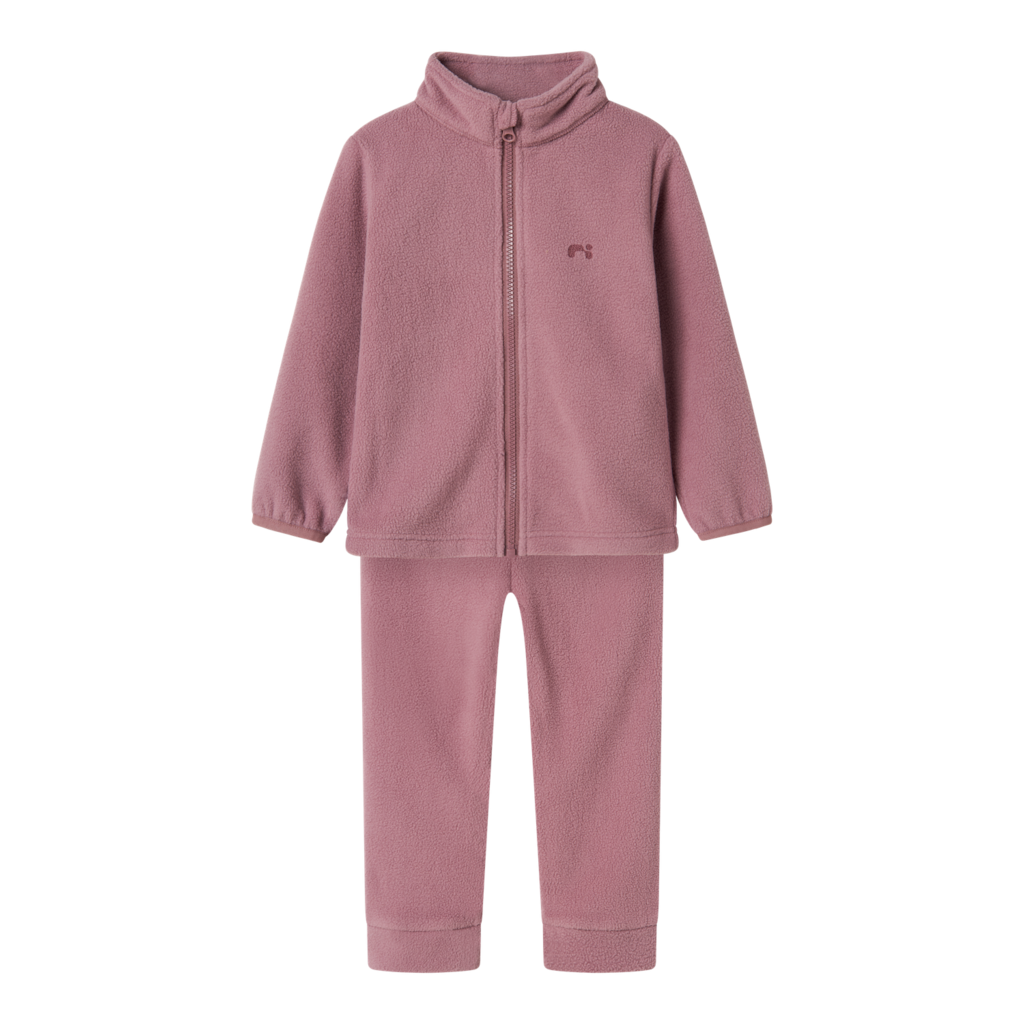 Fleece Sæt Spektra Grape Shake fra Name It
