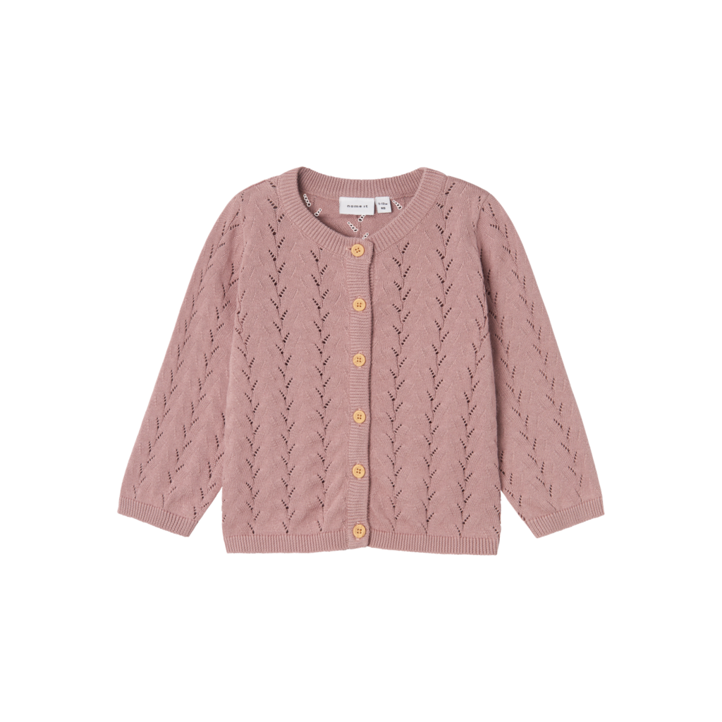Strik Cardigan Banni Deauville Mauve fra Name It