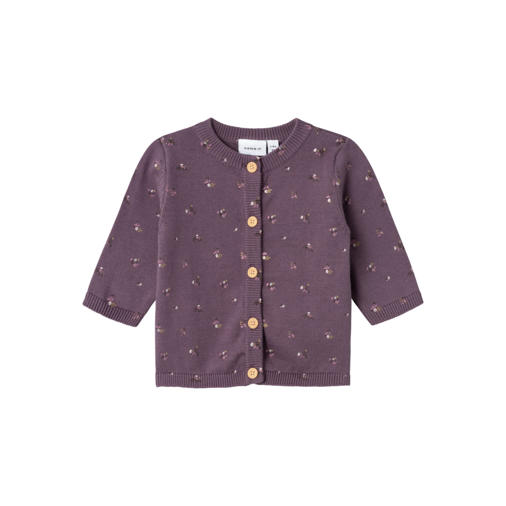 Strik Cardigan Onema Arctic Dusk fra Name It