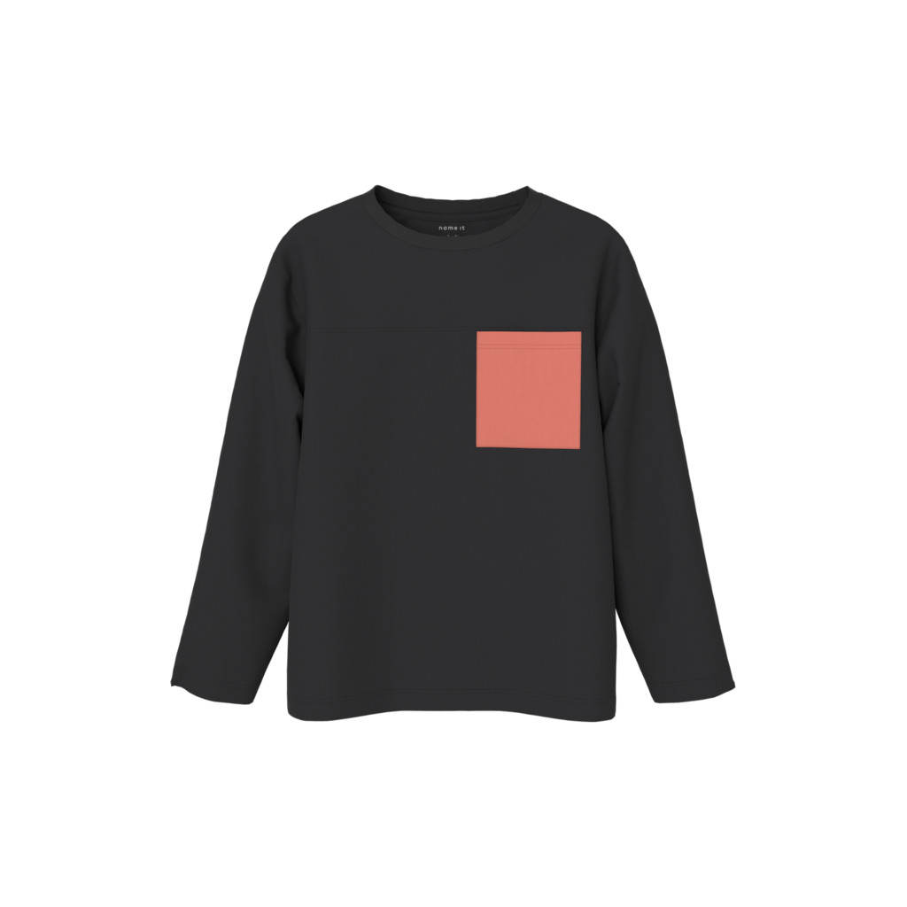 Langærmet Bluse Noka Black fra Name It