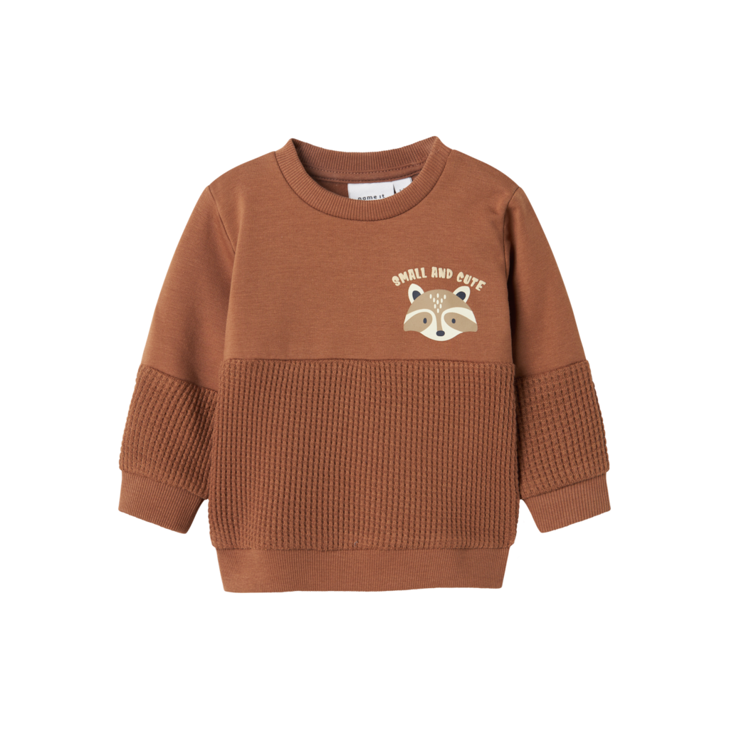Sweatshirt Nulton Pecan Pie fra Name It