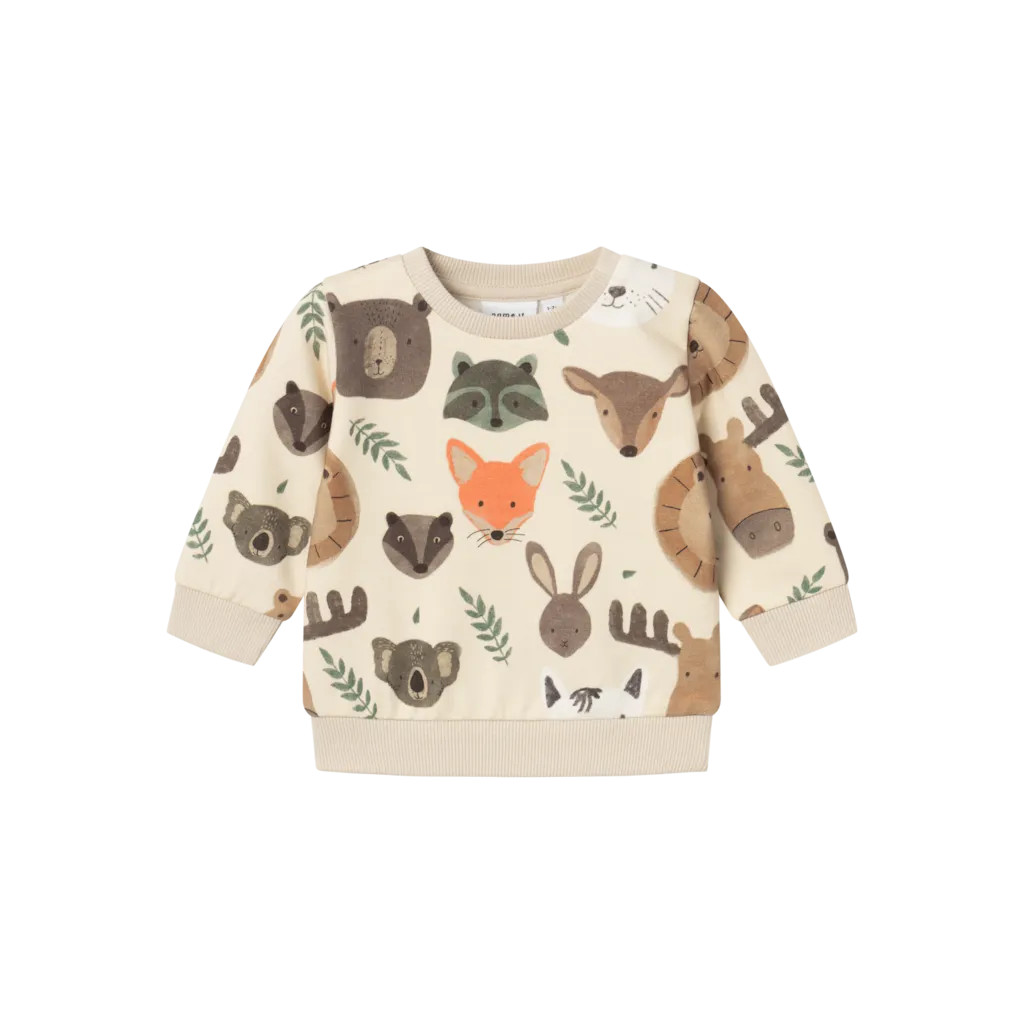 Baby Sweatshirt Orvan Summer Sand fra Name It