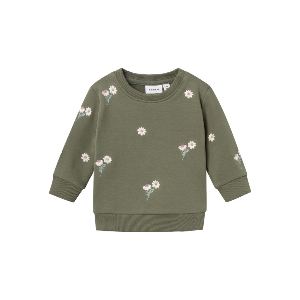 Sweatshirt Nowa Mulled Basil fra Name It