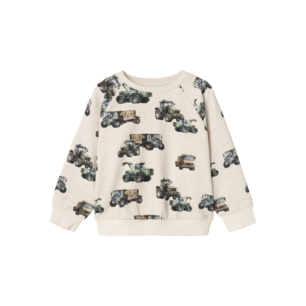 Sweatshirt Niklo Peyote Melange fra Name It