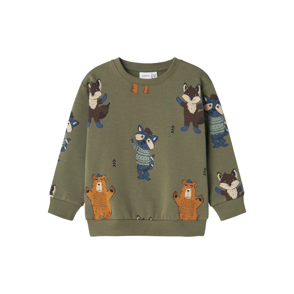 Sweatshirt Olander Tea Leaf fra Name It