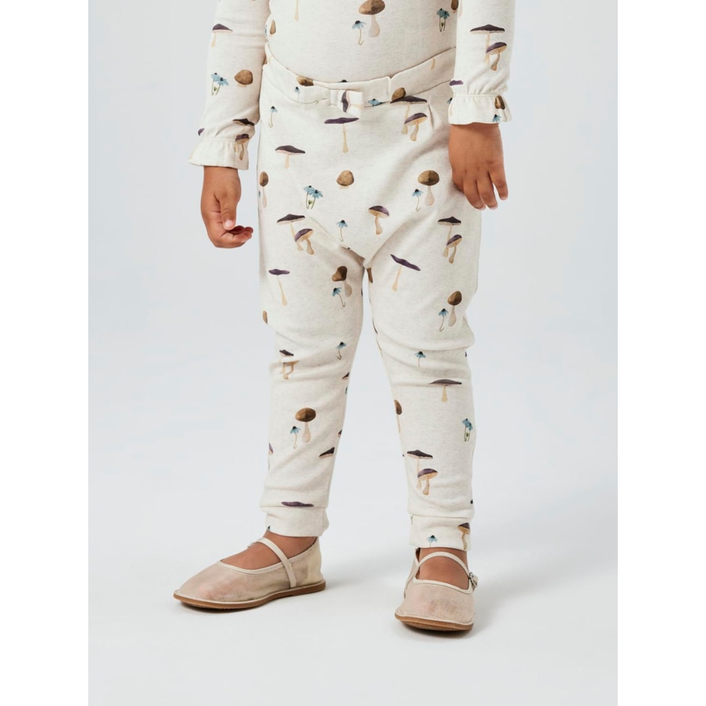 Natasja Leggings Peyote Melange fra Name It
