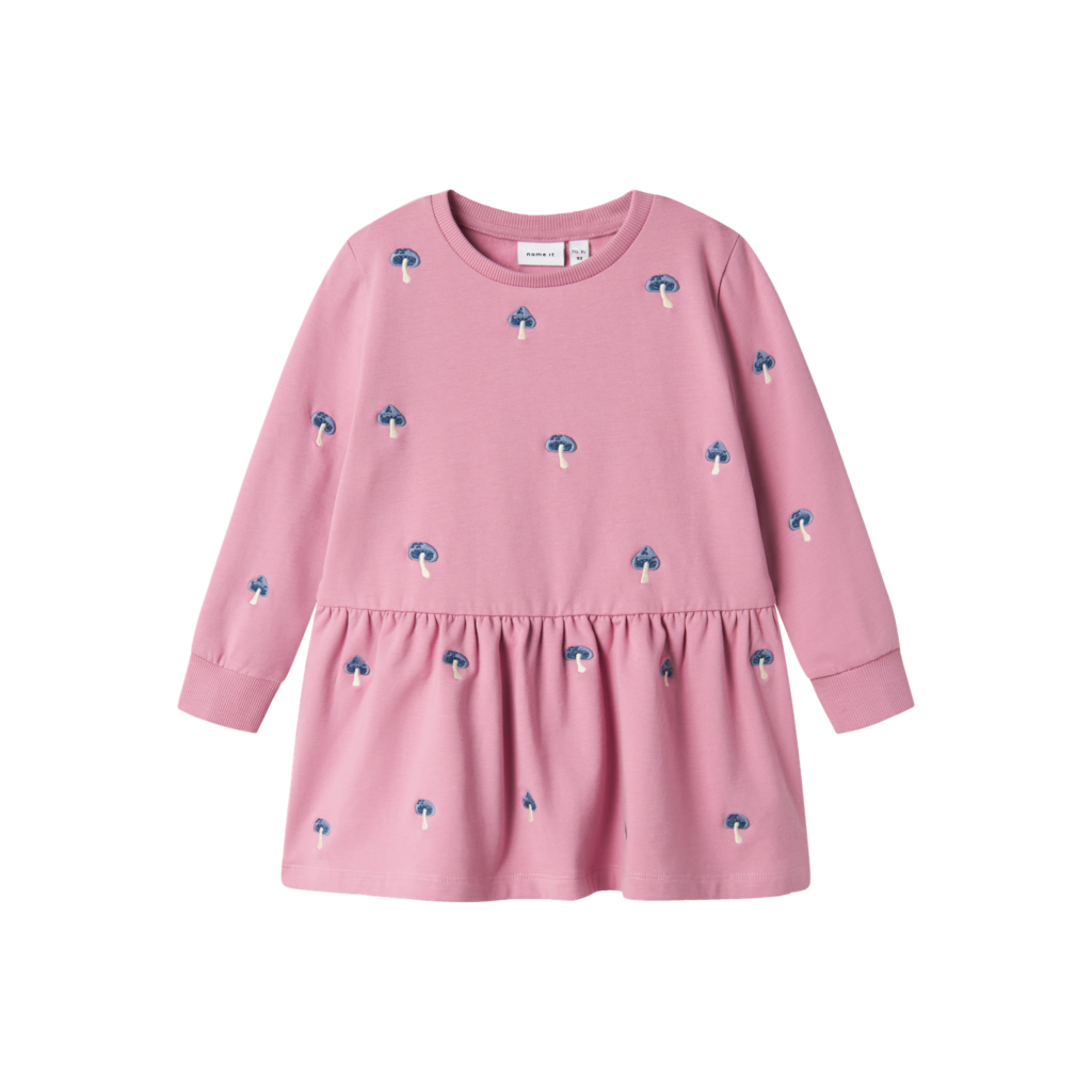 Nikita Sweat Kjole Mauve Orchid fra Name It