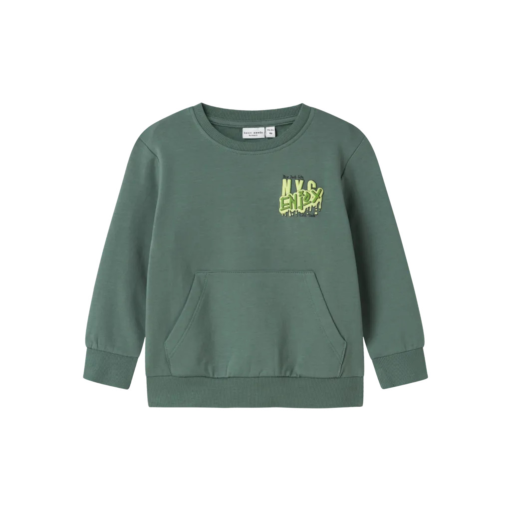 Sweatshirt Vugo Dark Forest fra Name It