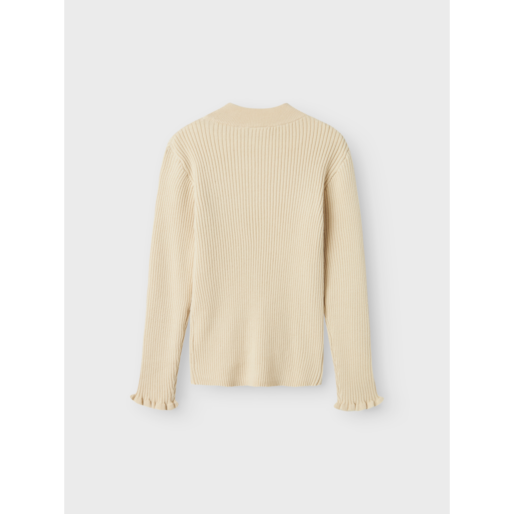 Vianna Striktrøje Summer Sand fra Name It