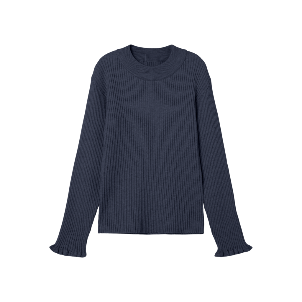 Vianna Striktrøje Dark Sapphire fra Name It
