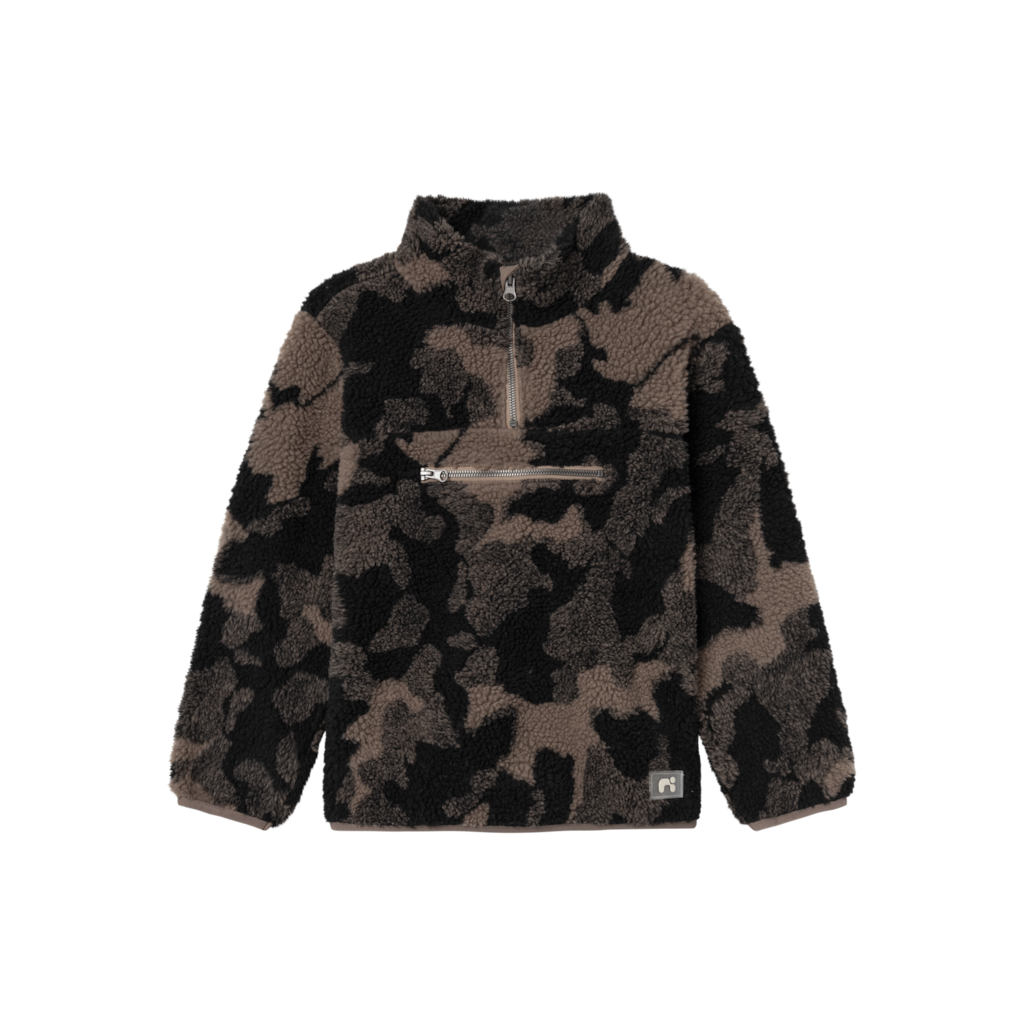 Teddy Pullover Ogule Black fra Name It