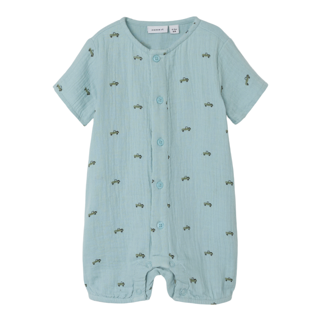 Sunsuit Hinkian Gray Mist fra Name It