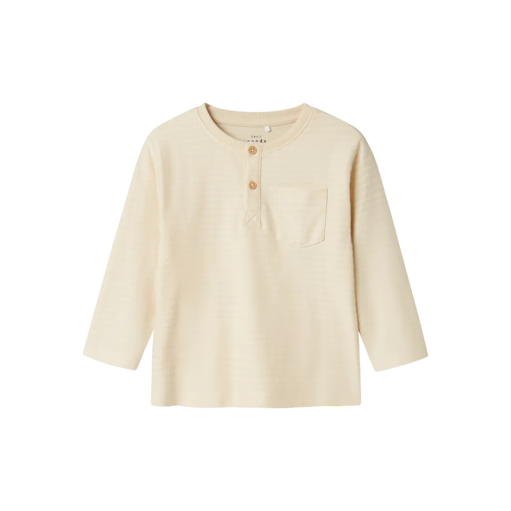 Langærmet Bluse Vitus Summer Sand fra Name It