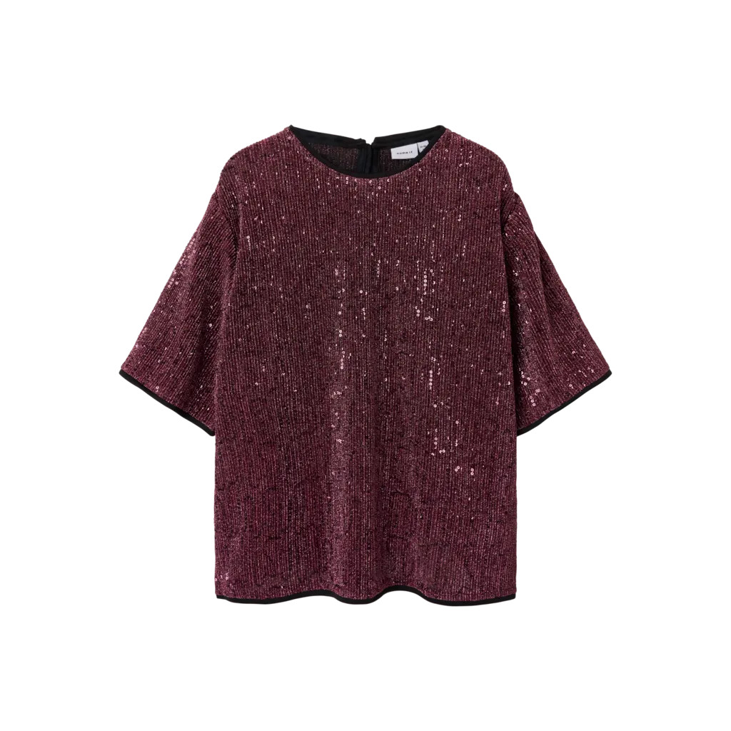 Glimmer T Shirt Runica Fandango Pink fra Name It