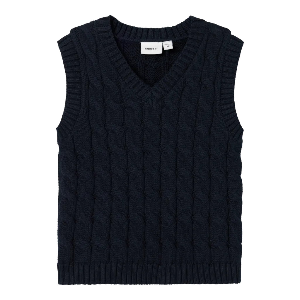 Strikvest Remon Dark Sapphire fra Name It