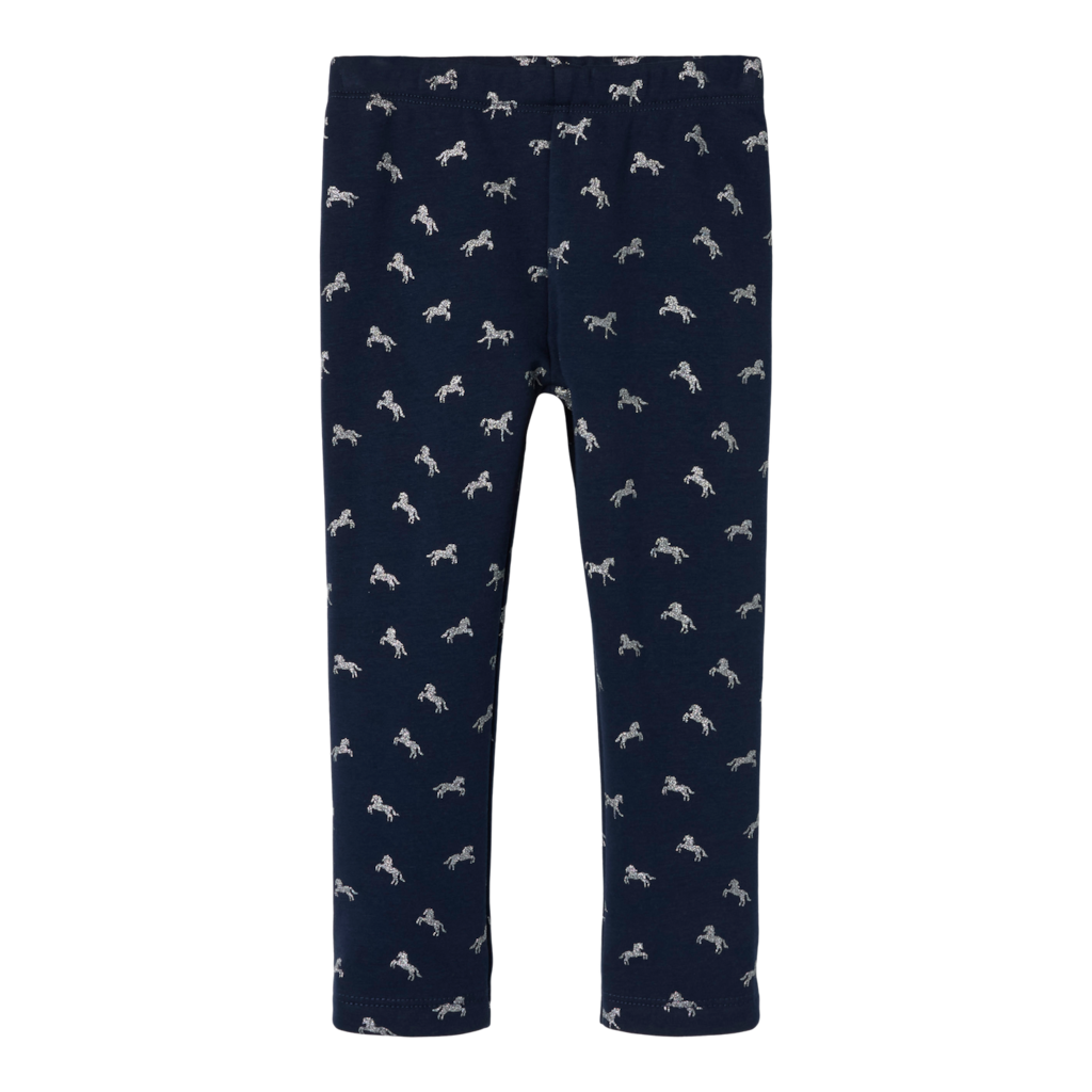 Glimmer Sweat Leggings Tavina Dark Sapphire fra Name It