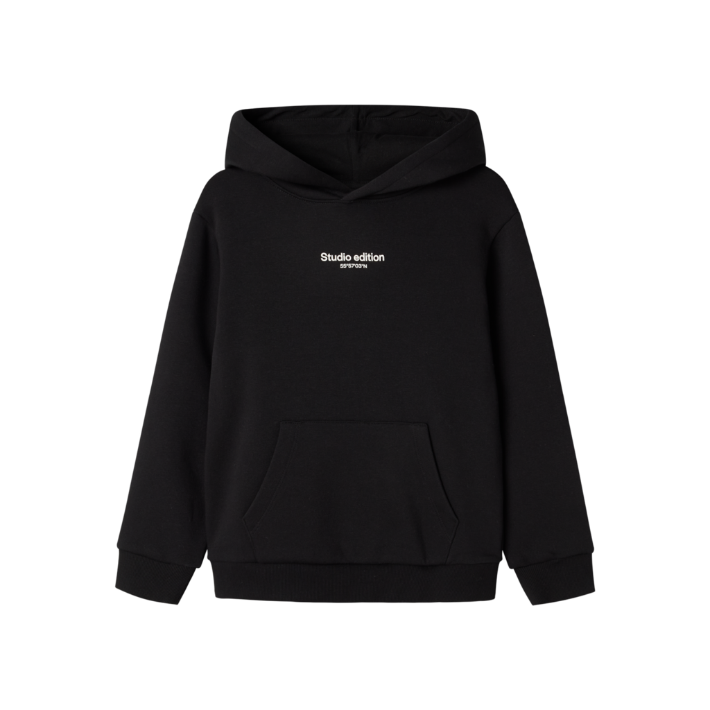 Brody Sweat Hoodie Black fra Name It