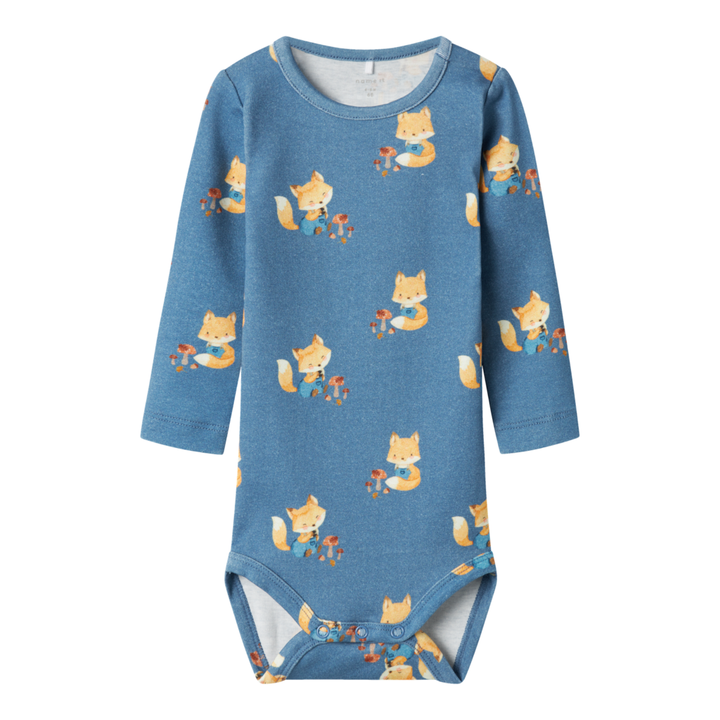 Body Lox Coronet Blue Melange fra Name It